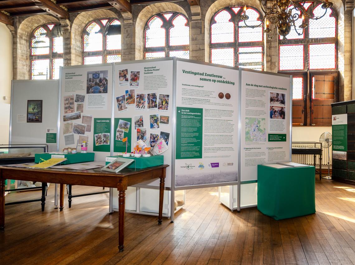expo 'vestingstad Zoutleeuw ... samen op ontdekking'
